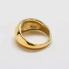 Anillo grueso con forma de cúpula de Admiral Row
