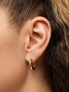 Aretes de aro medianos Ana Luisa Giulia