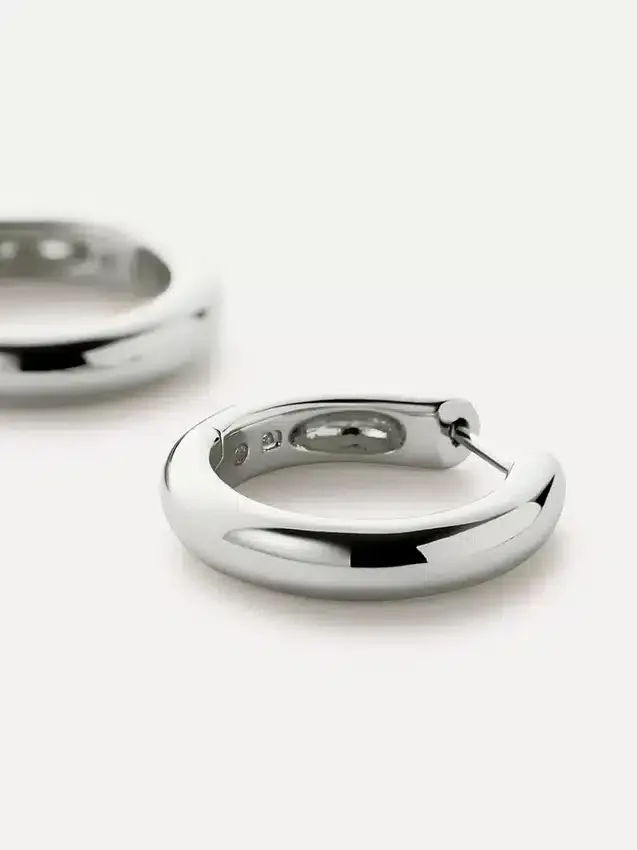 Aretes de aro medianos Ana Luisa Giulia