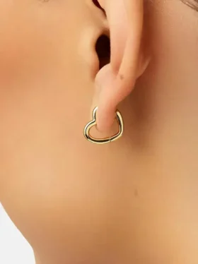 Aretes de corazón Daryl de Ana Luisa