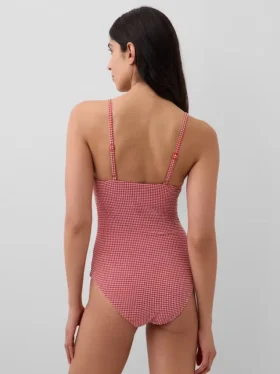 Bañador con cuello redondo