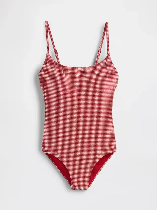 Bañador con cuello redondo