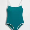 Bañador con cuello redondo