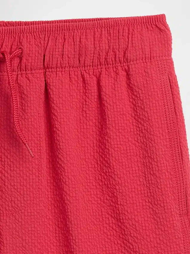 Bañador de seersucker para niños de 5"