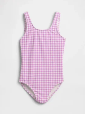 Bañador de una pieza con tirantes cruzados para niños