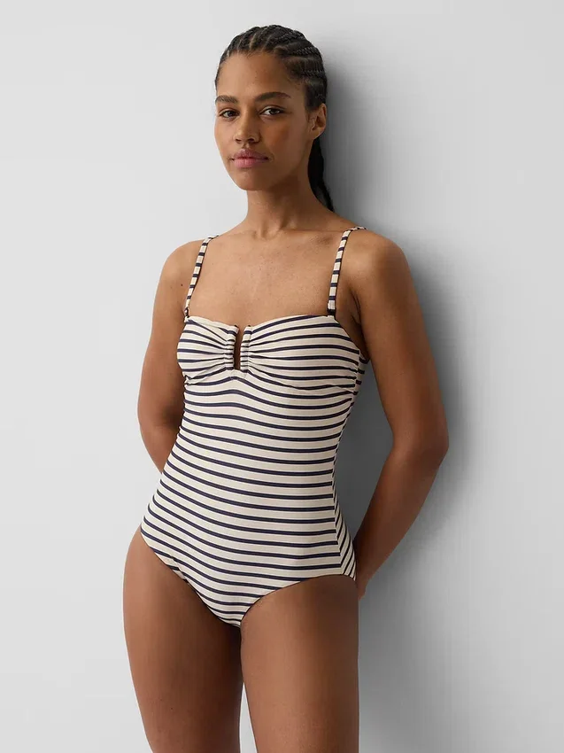 Bañador tipo bandeau convertible