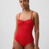 Bañador tipo bandeau convertible