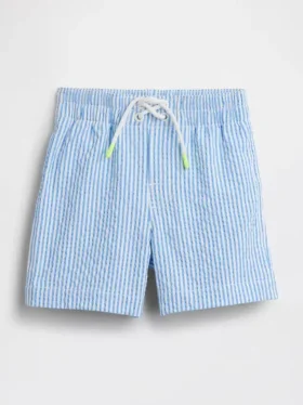 Bañadores de seersucker para bebés y niños
