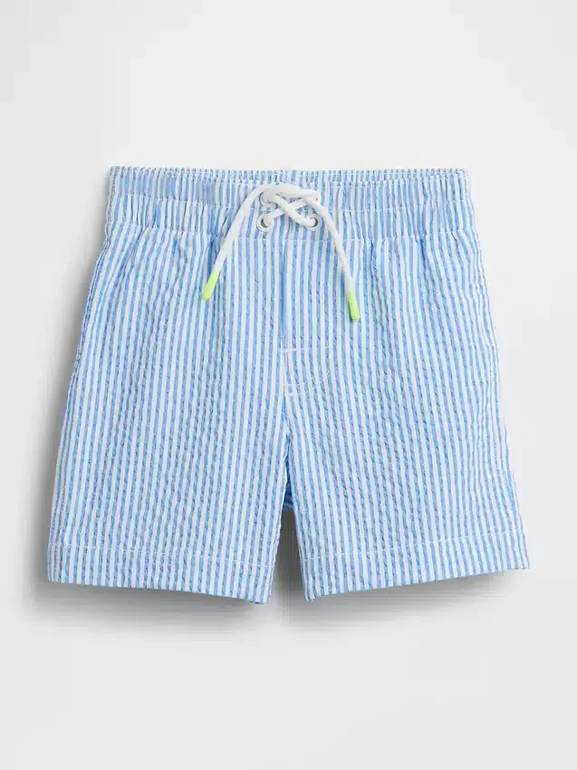 Bañadores de seersucker para bebés y niños
