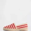 Bailarinas de espadrilla de croché