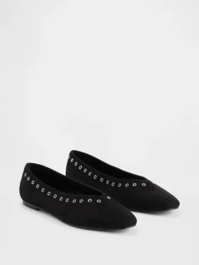 Bailarinas de gamuza vegana