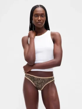 Bikini de algodón orgánico elástico