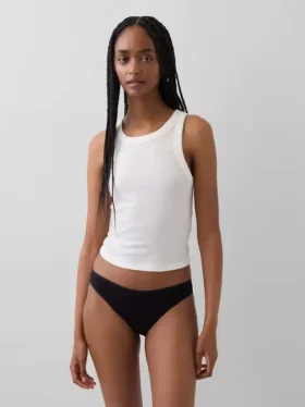 Bikini de algodón orgánico elástico