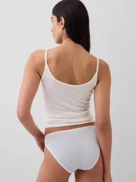 Bikini de algodón orgánico elástico