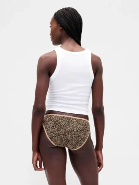 Bikini de algodón orgánico elástico