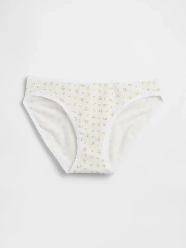 Bikini de algodón orgánico elástico