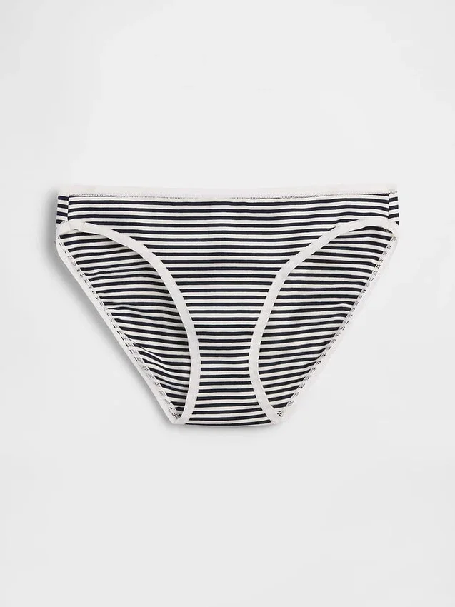 Bikini de algodón orgánico elástico
