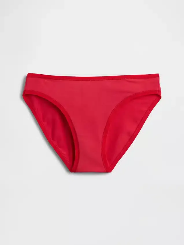 Bikini de algodón orgánico elástico