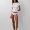 Bikini de algodón orgánico elástico