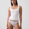 Bikini de algodón orgánico elástico súper suave