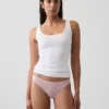 Bikini de algodón orgánico elástico súper suave