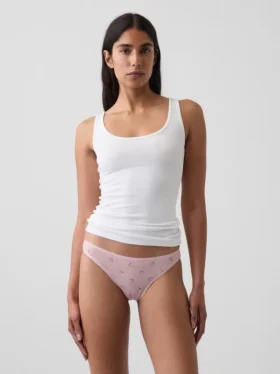 Bikini de algodón orgánico elástico súper suave