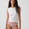 Bikini de algodón orgánico elástico súper suave