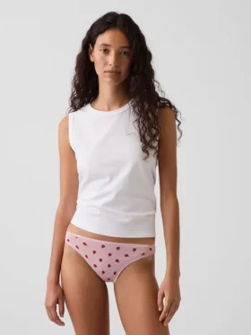 Bikini de algodón orgánico elástico súper suave