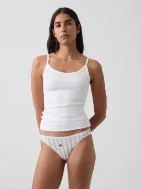 Bikini de algodón orgánico elástico súper suave