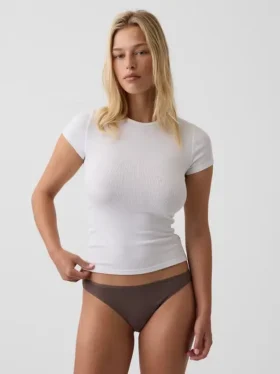 Bikini de algodón orgánico elástico súper suave