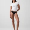 Bikini de algodón orgánico elástico súper suave