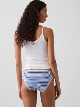 Bikini de algodón orgánico elástico súper suave