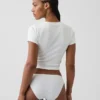 Bikini de algodón orgánico elástico súper suave