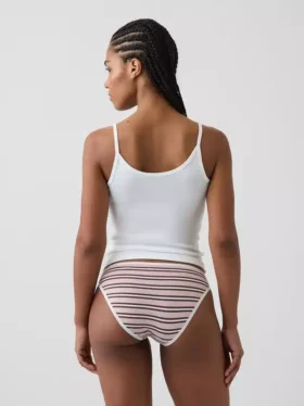 Bikini de algodón orgánico elástico súper suave