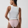 Bikini de algodón orgánico elástico súper suave