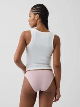 Bikini de algodón orgánico elástico súper suave