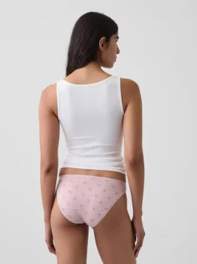 Bikini de algodón orgánico elástico súper suave