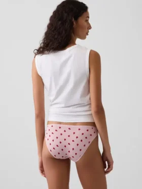 Bikini de algodón orgánico elástico súper suave