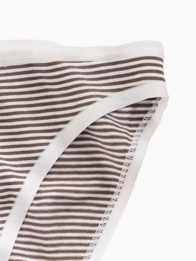 Bikini de algodón orgánico elástico súper suave
