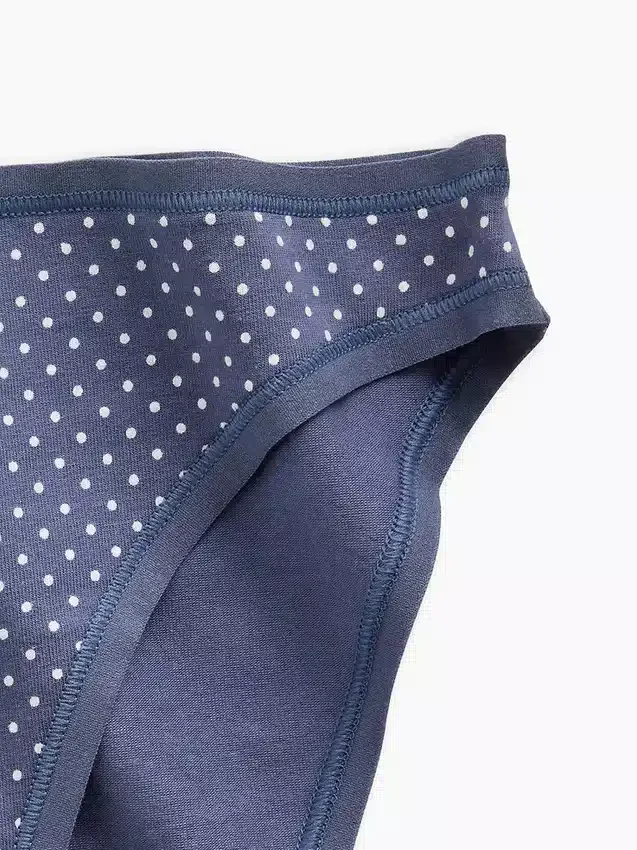 Bikini de algodón orgánico elástico súper suave