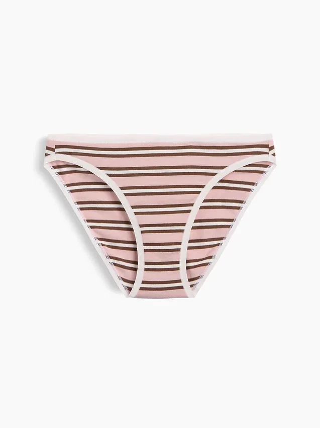 Bikini de algodón orgánico elástico súper suave