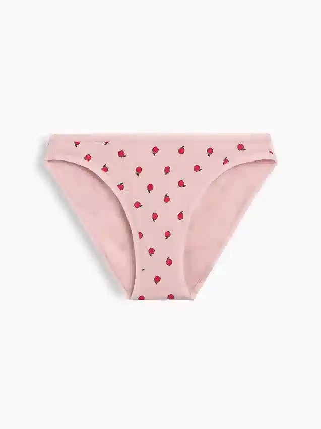 Bikini de algodón orgánico elástico súper suave