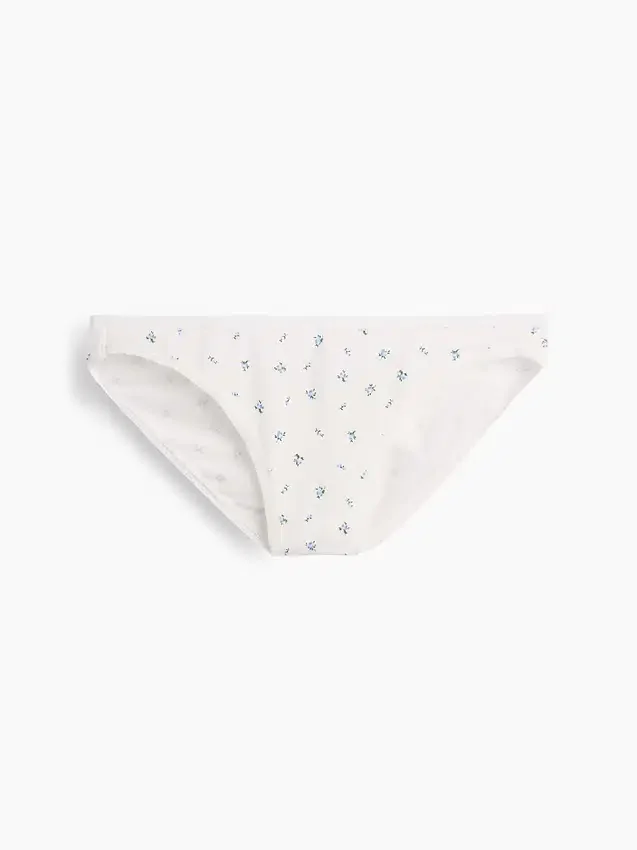 Bikini de algodón orgánico elástico súper suave