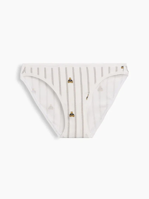 Bikini de algodón orgánico elástico súper suave