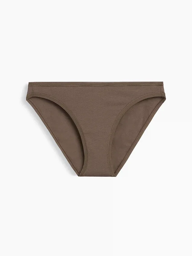 Bikini de algodón orgánico elástico súper suave