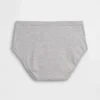 Bikini de cintura alta de algodón orgánico elástico