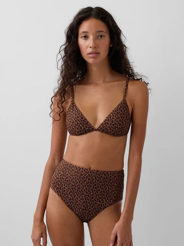 Bikini de talle alto para las partes de abajo