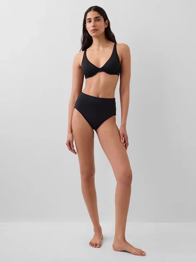 Bikini de talle alto para las partes de abajo