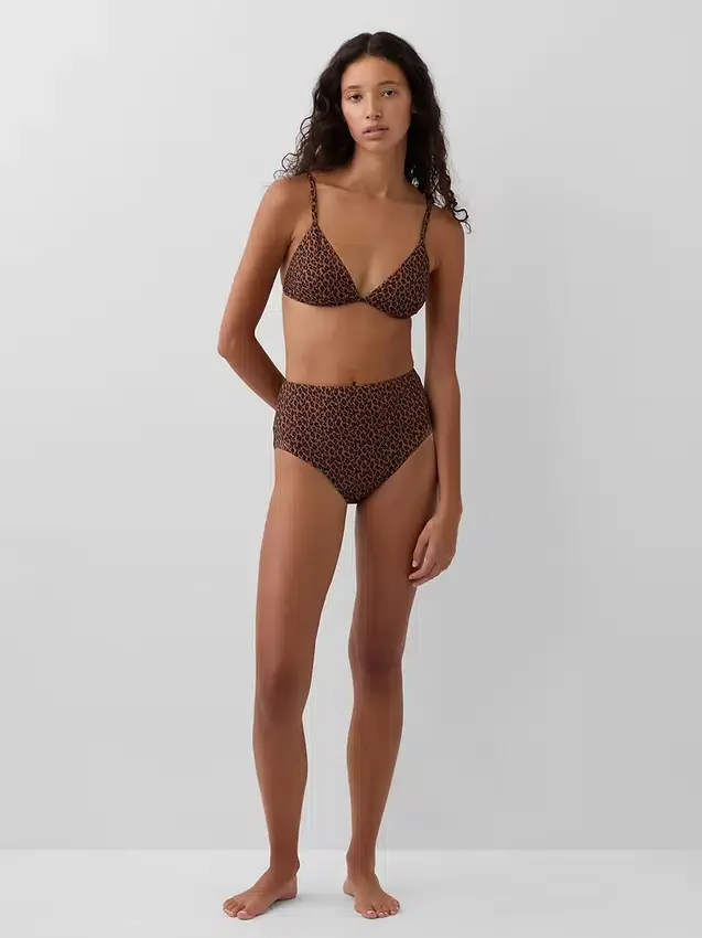Bikini de talle alto para las partes de abajo