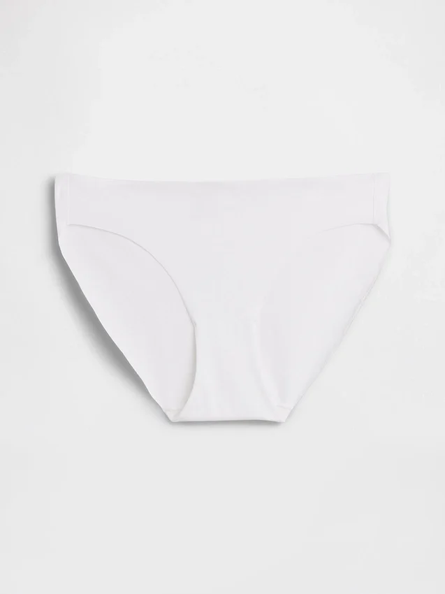 Bikini invisible de algodón orgánico elástico